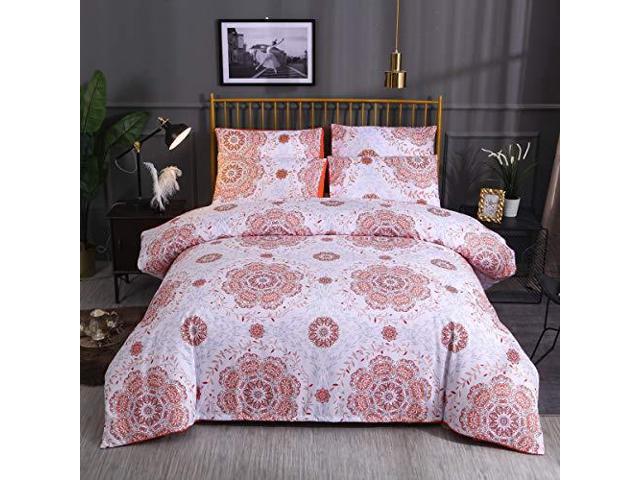 Pangzi Bohemian Duvet Cover Set Lightweight Microfiber Bedding