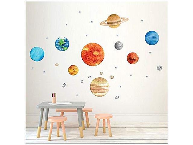 Alphabet Wall Decals H2mtool Removable Animal Abc Stickers For Kids Nursery Room Decor Newegg Com