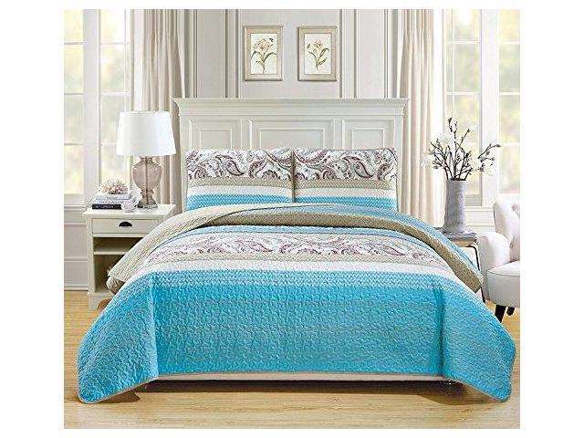 Linen Plus Twintwin Extra Long 2pc Quilted Bedspread Set
