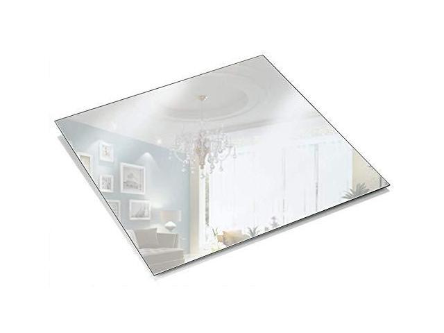 Square Mirror Plate Set Of 12 Trays 8 Inch X 15 Mm Thick Perfect For Table Wedding Centerpieces Wall Decor Crafts Newegg Com