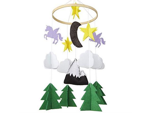 Boys Girls Baby Crib Mobile Woodland Night Nursery Mobile