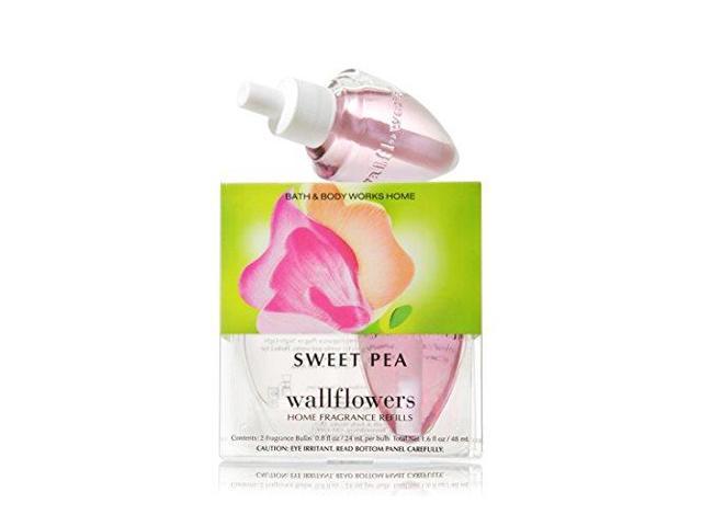 Bath Body Works Sweet Pea Wallflowers Home Fragrance Refills 2 Bulbs Neweggcom