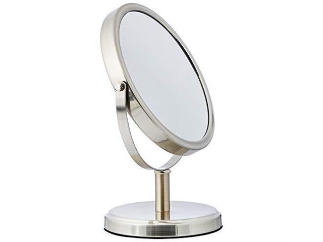 Modern Dual Sided Magnification Makeup Vanity Mirror Standard Magnification Makeup Vanity Mirror