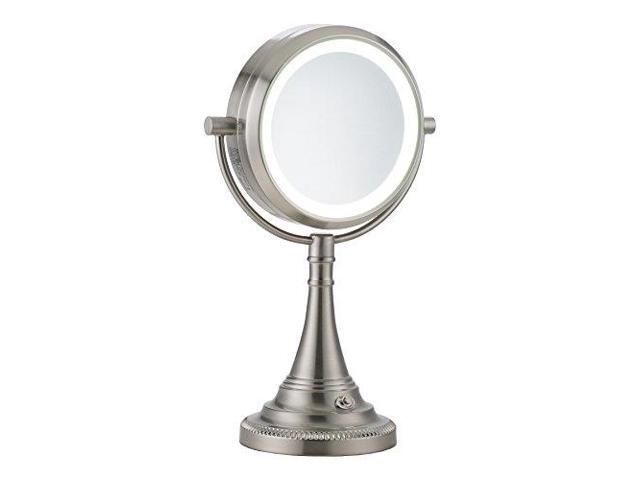 Coz 10x Magnifying Makeup Mirror Elegant Vanity With Light Modern Dual Sided Newegg Com