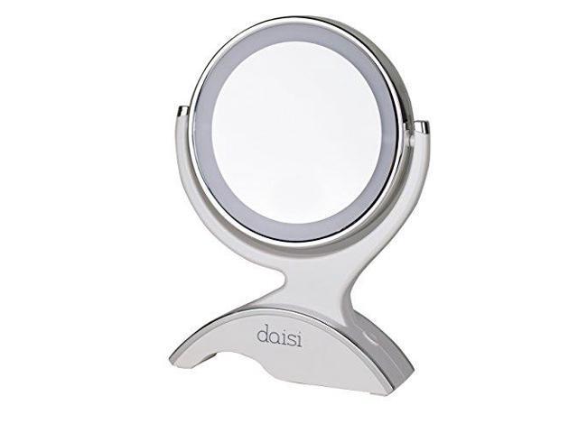 Daisi Magnifying Lighted Makeup Mirror With Cosmetic