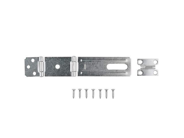 National Hardware N103-291 V34 Double Hinge Safety Hasp in Zinc plated