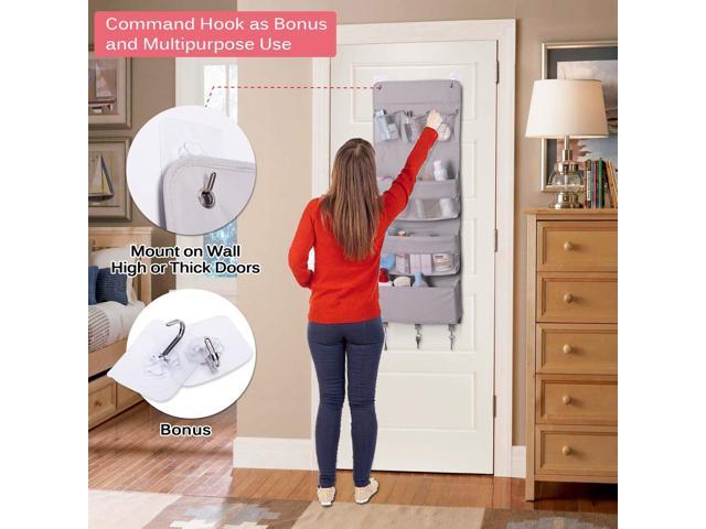 Over The Door Organizer Closet Bathroom Organizer And