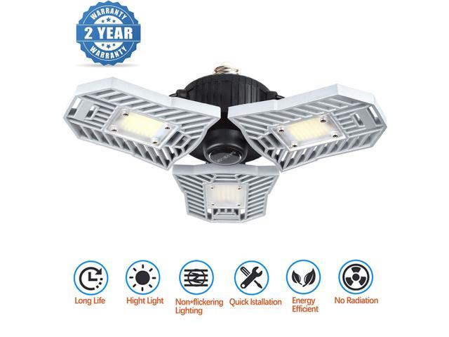 Ceiling Lights Led Garage Lights 60w Deformable Garage