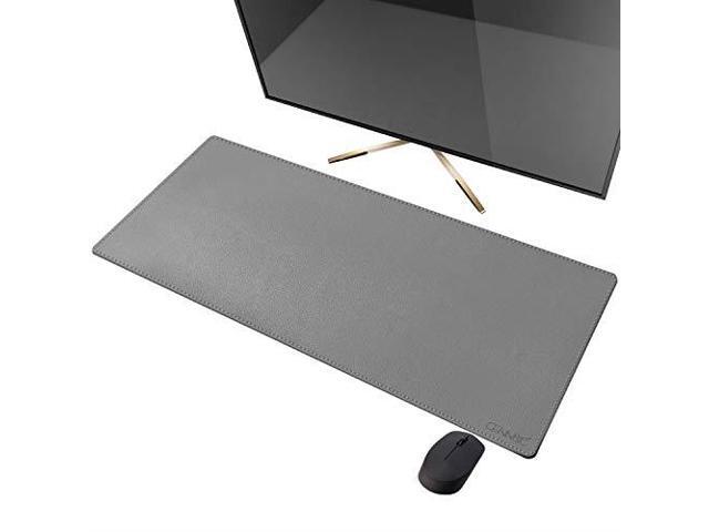 Pu Leather Desk Blotter 355x155 Large Size Artificial Mat Reversible Design Stylish For Office Amp Homeblue And Green
