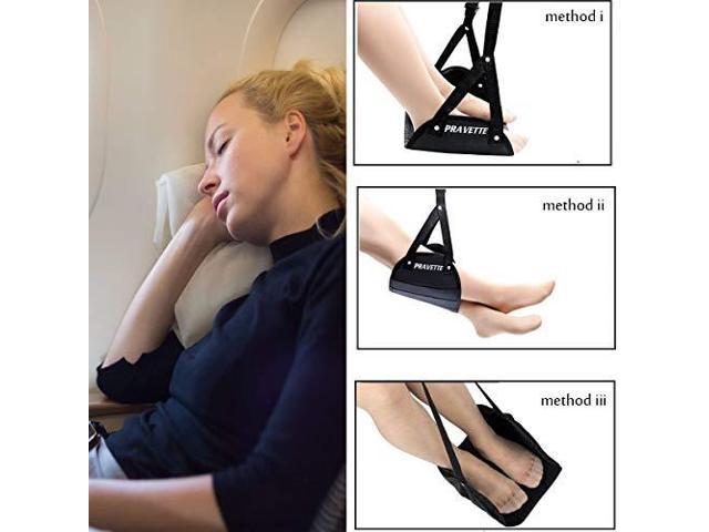 Pravette Foot Rest Travel Footrest Airplane Leg Rest Flight Foot