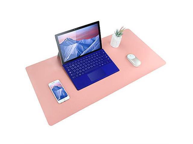 Office Desk Mat Pad Blotter Protector 355 X 157 Large Extended Mouse Pu Leather Dualsided Nonslip Mats Keyboard Table Pads