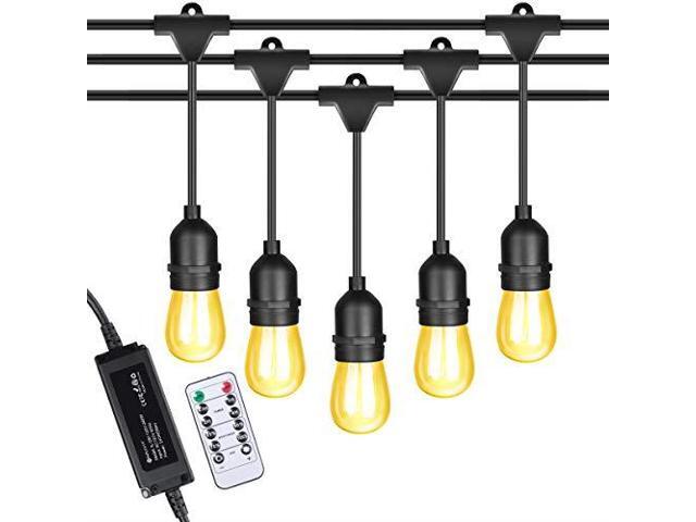 Outdoor Dimmer 240w Max String Lights Switch Wireless Remote Control Waterproof 98ft Extension Cord50 Ft Distance For Dimmable