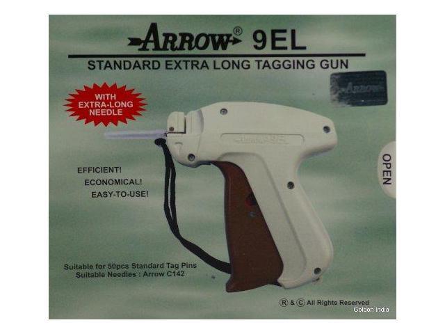 2000 White Barbs 2/" Clothing Price Tagging Attacher Arrow FINE Needle Tag Gun