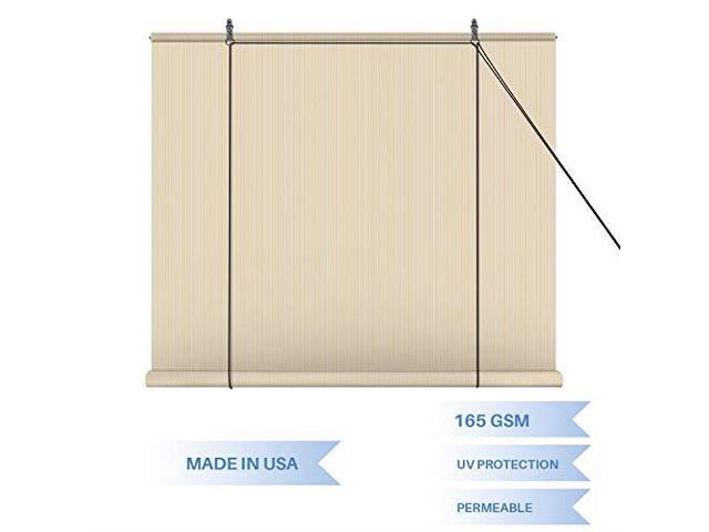 E K Sunrise Outdoor Roll Up Shade Blinds Roller Shade 4w X 5l