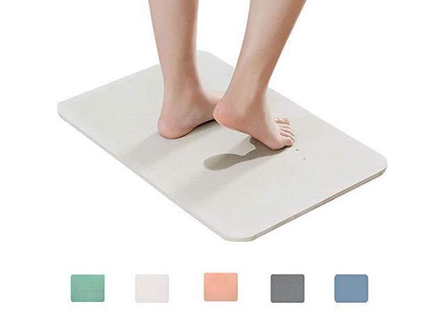 Bath Mat Absorbent Diatomaceous Earth Japanese Design Nonslip