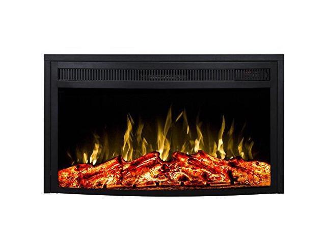 23 Curved Ventless Heater Electric Fireplace Insert Better Than Wood Fireplaces Gas Logs Wall Mounted Log Sets Space Heaters Propane Gel