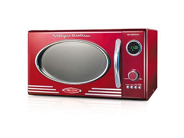 Rmo4aq Retro Large 09 Cu Ft 800watt Countertop Microwave Oven