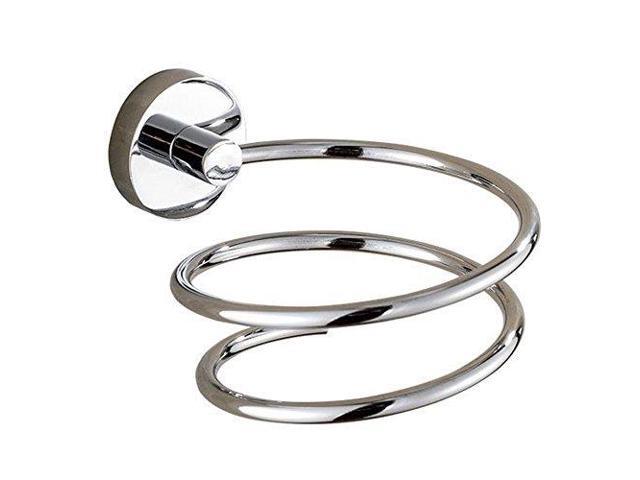 Stainless Steel Bathroom Hair Dryer Holder Hair Care Tools Holder