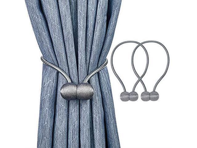 1 Pairs Magnetic Curtain Tieback 16 Inch Decorative Rope Holdback