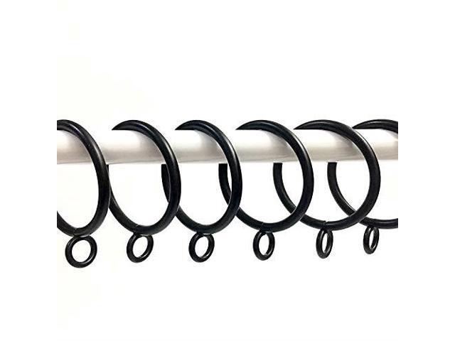 Hd6025q Pack Of 14 Drapery Curtain Rings With Eyelets 1 Inch