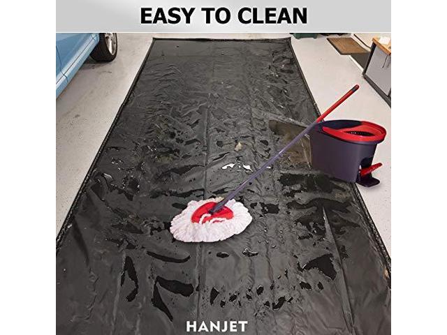 Rain 7feet 9inches X 16feet Hanjet Garage Car Floor Mat