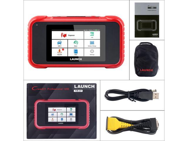 LAUNCH X431 CRP129E obd2 eobd code reader Scanner support Engine ABS SRS AT+Brake Oil SAS ETS TMPS Reset CRP 129E free update