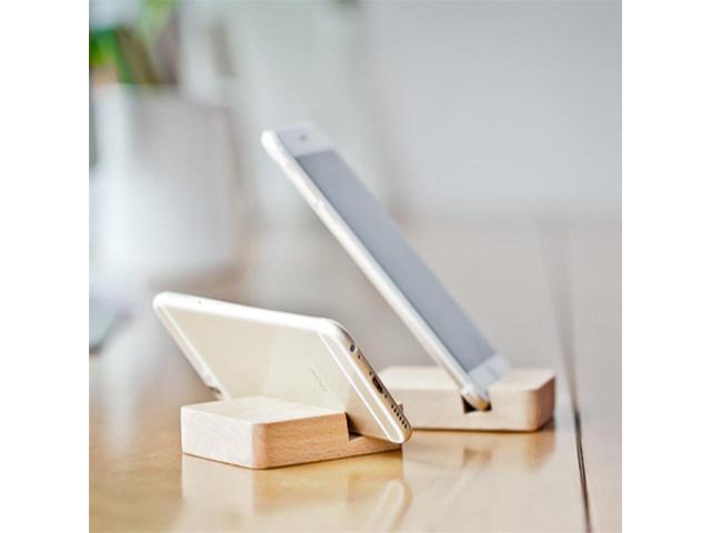 Mini Wood Stand For Iphone 6s Samsung S6 Sony Xiaomi Huawei Desk Phone Holder Cell Bracket Cute Wooden Phone Stand Holder Newegg Com