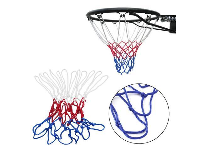 Universal 5mm Red White Blue Basketball Net Nylon Hoop Goal Rim Mesh