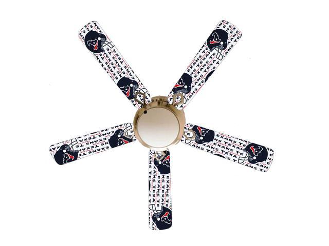 Houston Texans 52 Ceiling Fan With Lamp Newegg Com