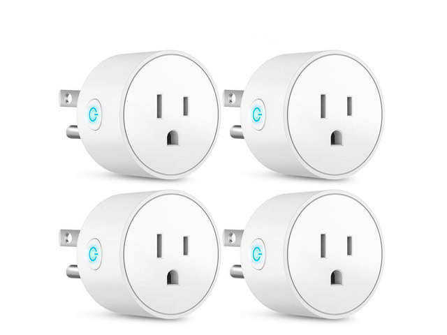 Smart Plug Mini Outlet Compatible with Amazon Alexa and Google ...