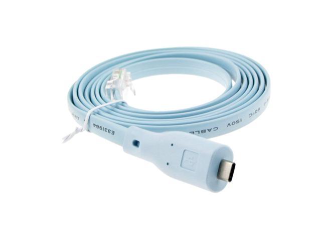 Forbipasserende Ulv i fåretøj Arv 6FT USB Console Cable USB Type C to RJ45 FTDI RS232 Chip for Cisco MacBook  Laptops - Newegg.com