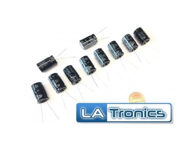 10pc Topmay Electrolytic Radial Aluminum Capacitor 2200uF 25V 13x21mm 105°C New