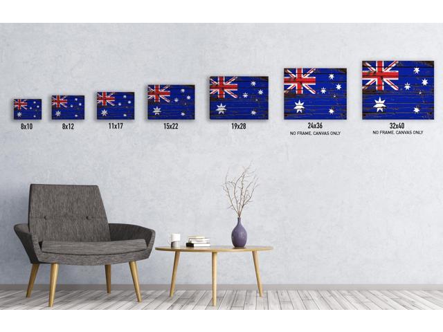 Awkward Styles Australia Flag Wall Art Canvas Decor Patriotic For Living Room Office Restauran Australian Newegg Com - Inspirational Canvas Wall Art Australia