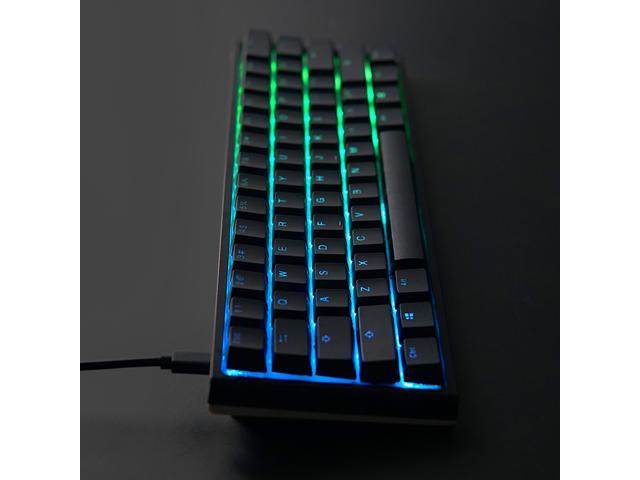 Ducky One Mini Pure White Rgb Led Double Shot Pbt Mechanical Keyboard Newegg Ca