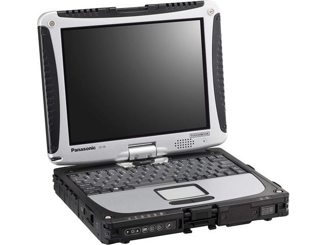 Panasonic Toughbook 19, CF-19 MK5, 10.1" Touchscreen, Rugged Laptop Convertible Tablet, Intel Core i5-2520M@2.50GHz, 128 GB SSD, 8GB, Wi-fi, Bluetooth, Windows 10 Pro