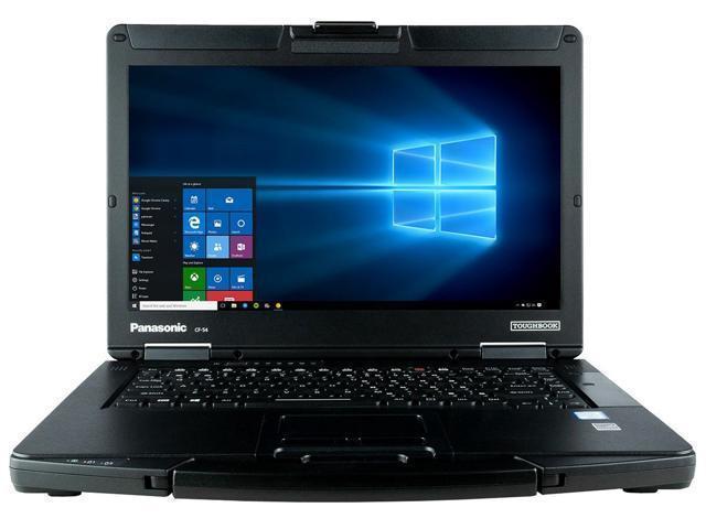 Panasonic Toughbook 54, CF-54 MK2, Semi Rugged Laptop, Intel Core i5-6300U @ 2.40GHz, vPro, 14.0 HD, 256GB SSD, 8GB, Wi-fi, BT, Emissive Backlit Keyboard, 4G LTE, Webcam, Dual Pass, Win 10 Pro