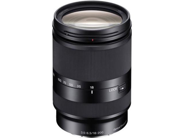 Sony SEL18200LE E 18-200mm F/3.5-6.3 OSS LE Lens, Ø62 Camera