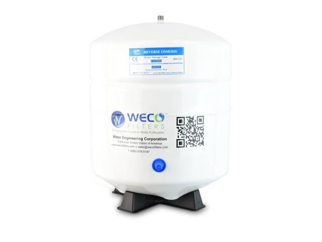 4.5 Gallon White Pressure Tank -1/4 SS for Under Sink Water Filter Systems - Newegg.com