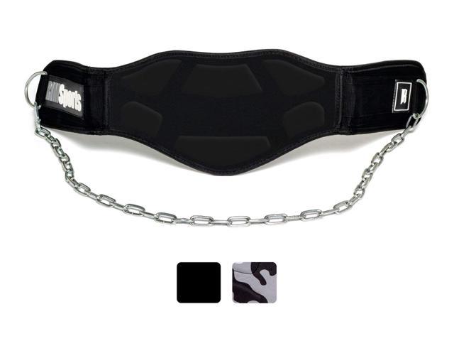 Armstrong Weight Belt Dipping Belt with Chain Premium Black 