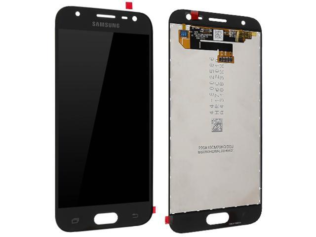 Lcd Replacement Part With Touchscreen For Samsung Galaxy J3 17 Black Newegg Com
