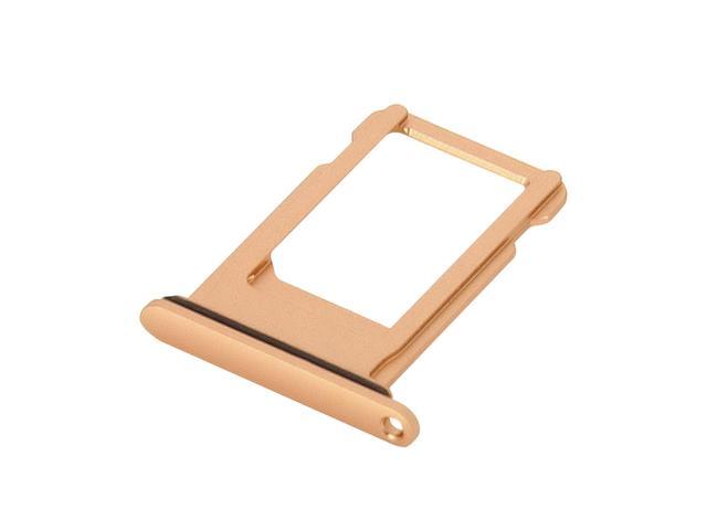 Nano Sim Card Tray Replacement Part For Apple Iphone 8 Rose Gold Newegg Com