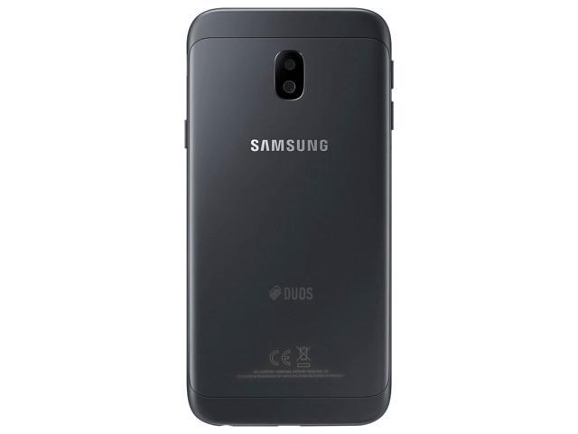 Housing part back cover, for Samsung Galaxy J3 2017 - Black