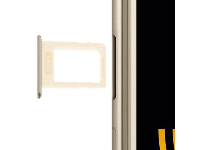 Nano-SIM card tray replacement part for Samsung Galaxy J3 2017 - Gold