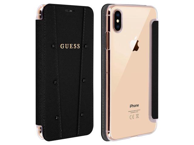 iPhone XS Max Studded Wallet Card Case Guess - - Newegg.com
