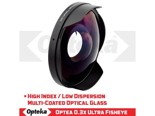 Opteka OPT-SC67FE Titanium Series 0.3X HD Ultra Fisheye Lens for