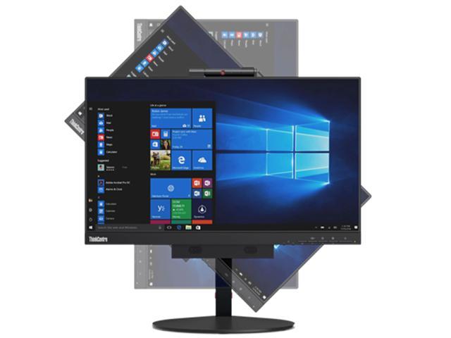 Lenovo Thinkcentre Tiny In One 21 5 Inch Monitor With Speaker And Webcam Newegg Com