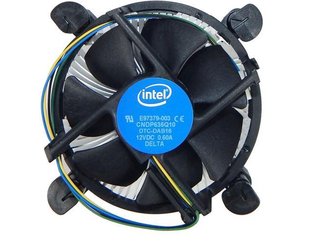 Intel E97379-003 CPU Cooler Socket 1156/1155/1150 4 Pin Aluminum Heat Sink Fan Supports Intel Core i3/i5/i7 with 5 Year Warranty