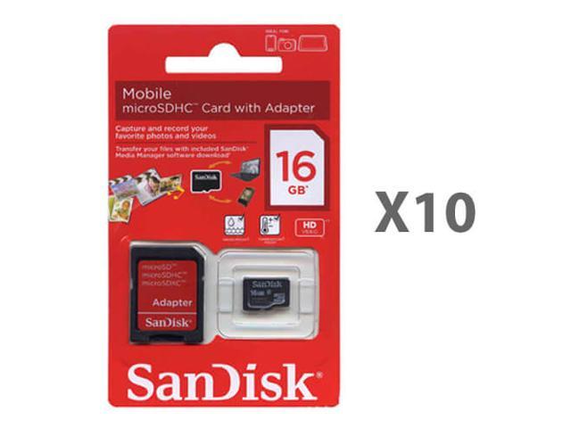 Micro SDHC Card SanDisk 4GB Class 4 FREE P&P Refurbished 