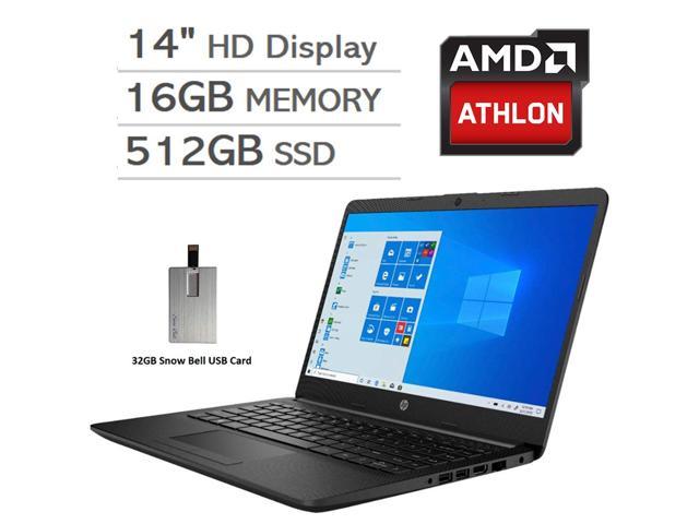 2020 Hp Pavilion 14 Hd Display Laptop Computer Amd Athlon Silver Processor 16gb Ram 512gb 8599