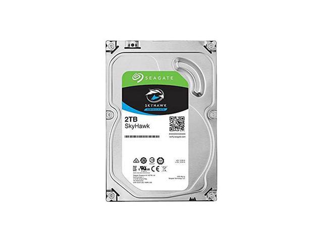 Seagate ST2000VX015 3.5 in. 256 MB and 2TB Skyhawk Lite Surveillance ...